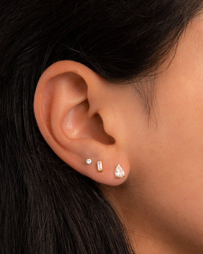 Pear Studs