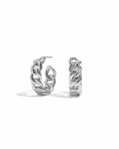 Small Chain Hoops