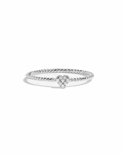 Dainty Heart Ring