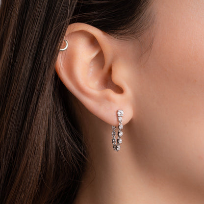 Tennis Chain Link Studs