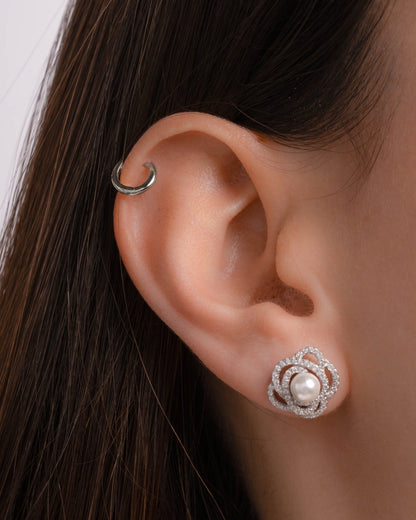 6mm Plain Huggie Hoops