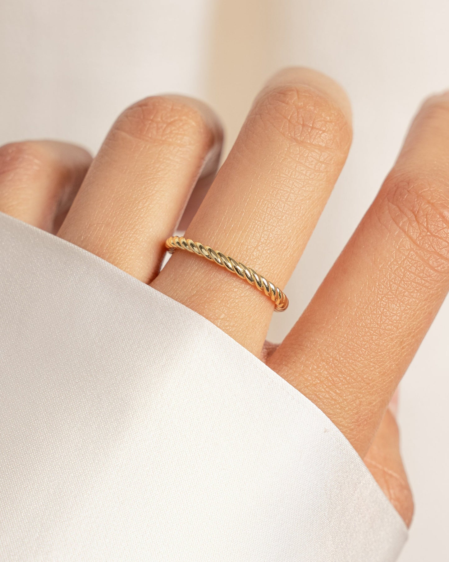 Thick Spiral Ring