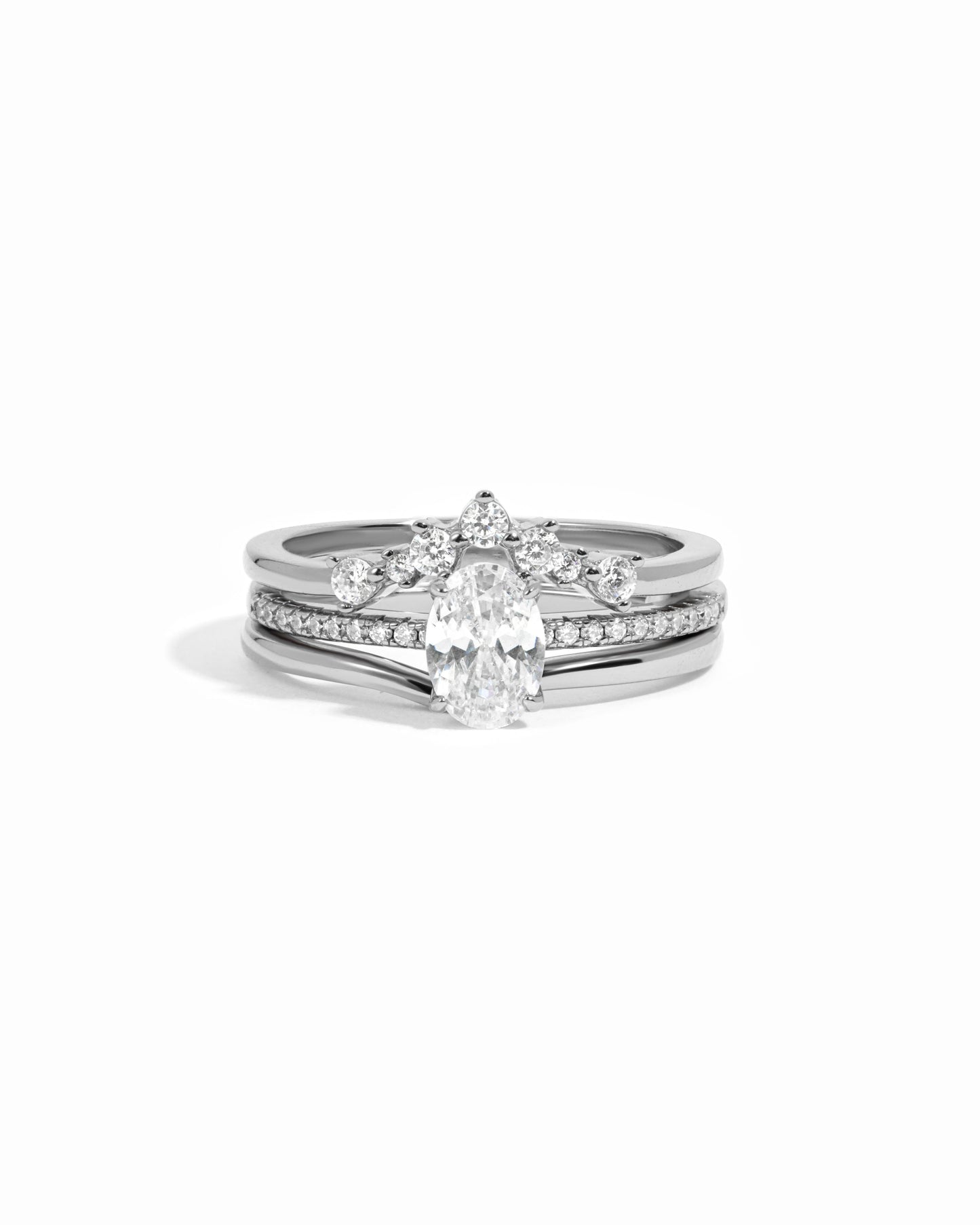 Oval Ring Set