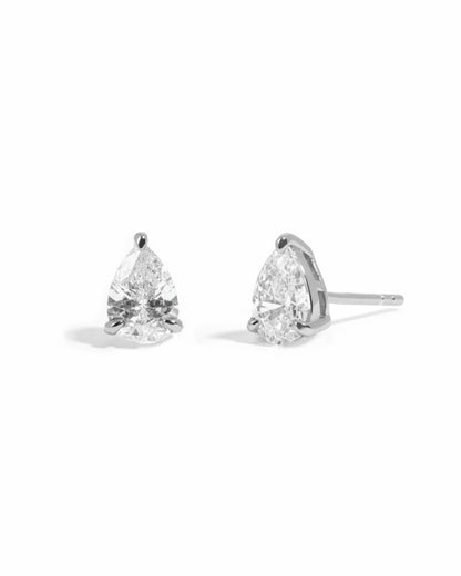 5x7mm Pear Studs