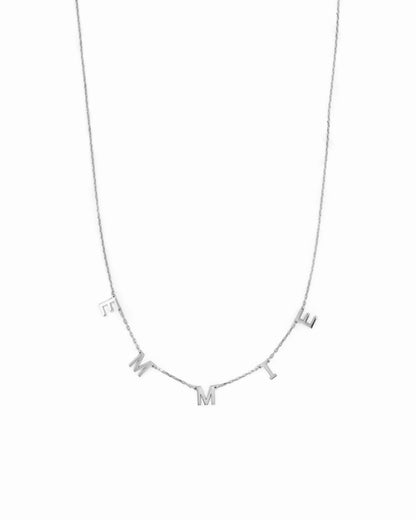 Custom Letter Name Necklace