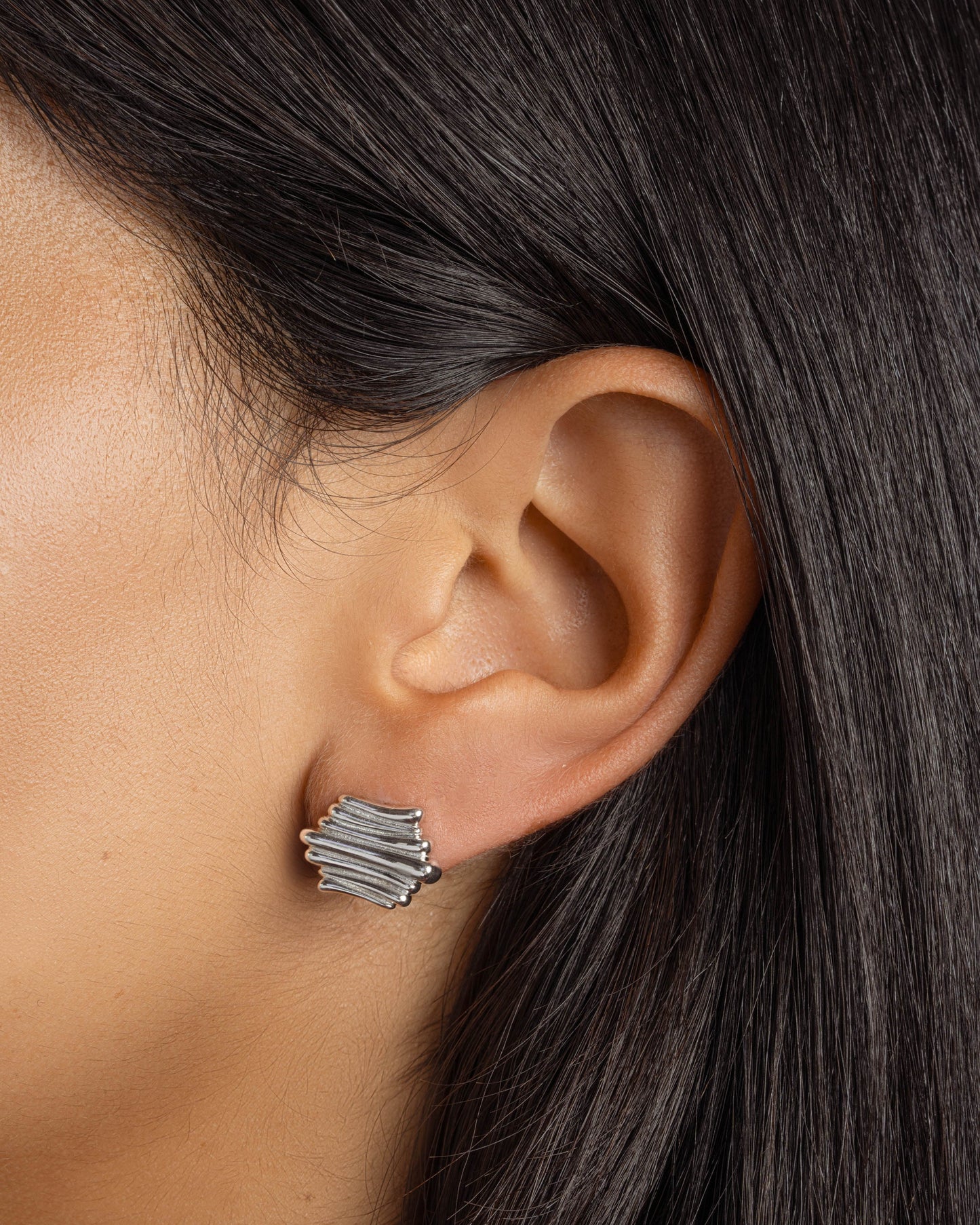 Scribble Stud Earrings