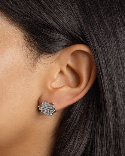 Scribble Stud Earrings