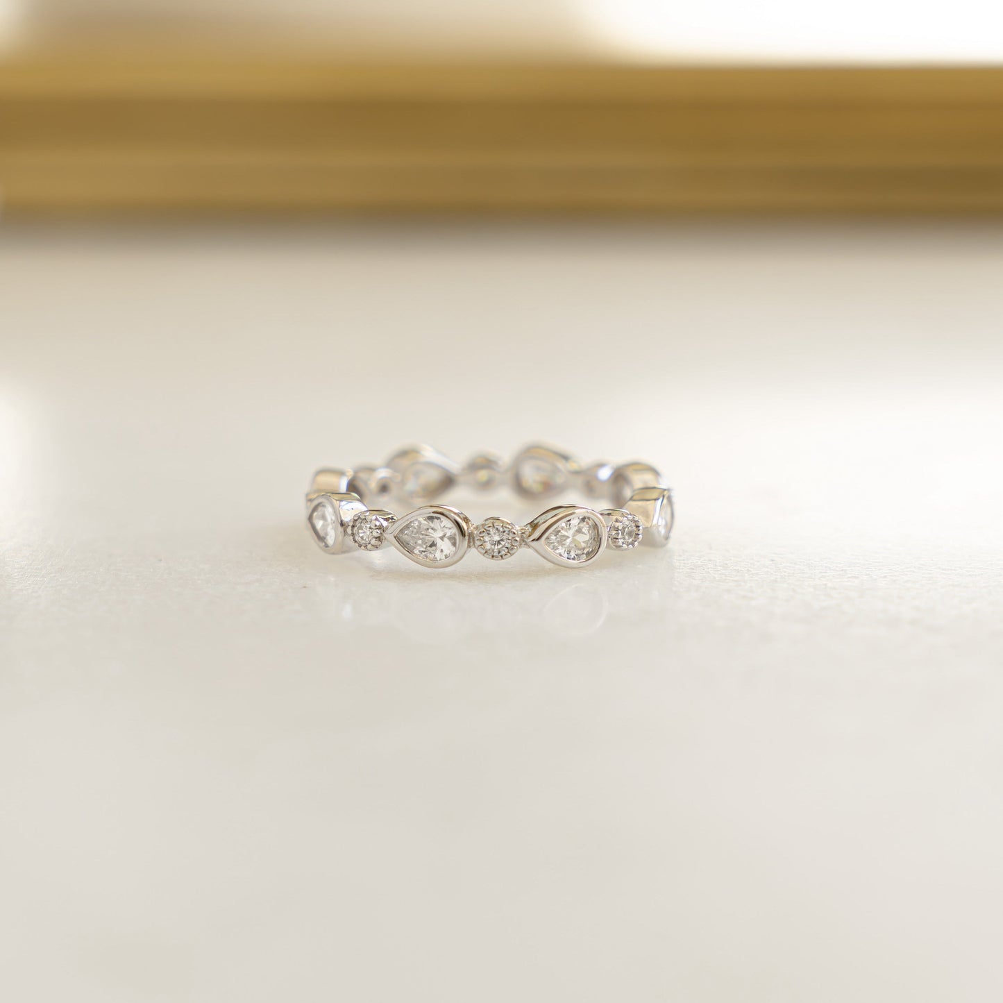 Pear Stacking Ring