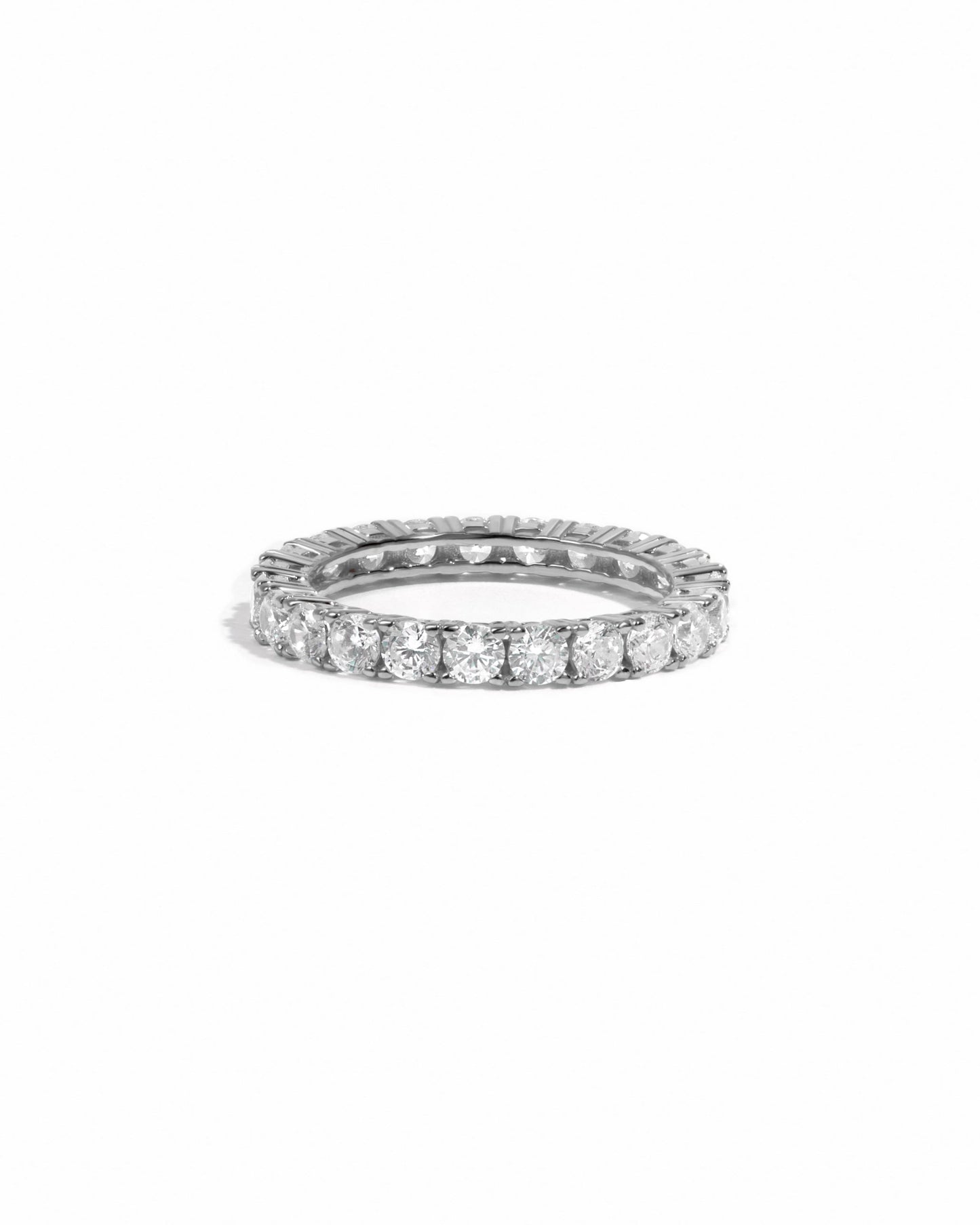 3mm Studded Eternity Ring