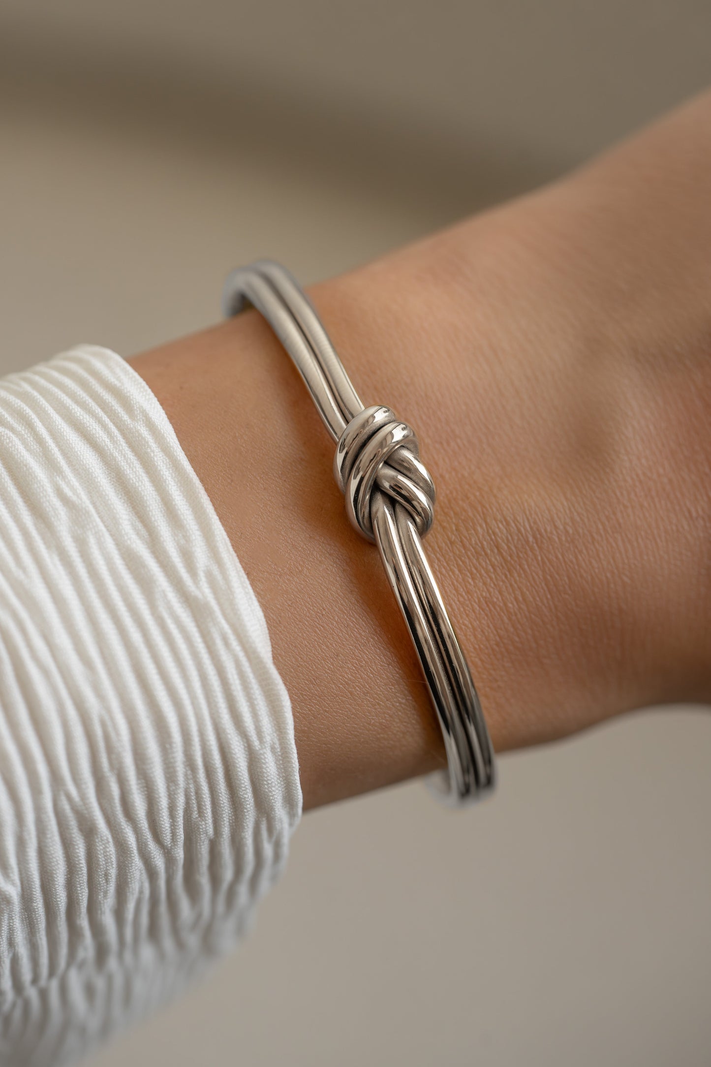 Sarah Knotted Bangle