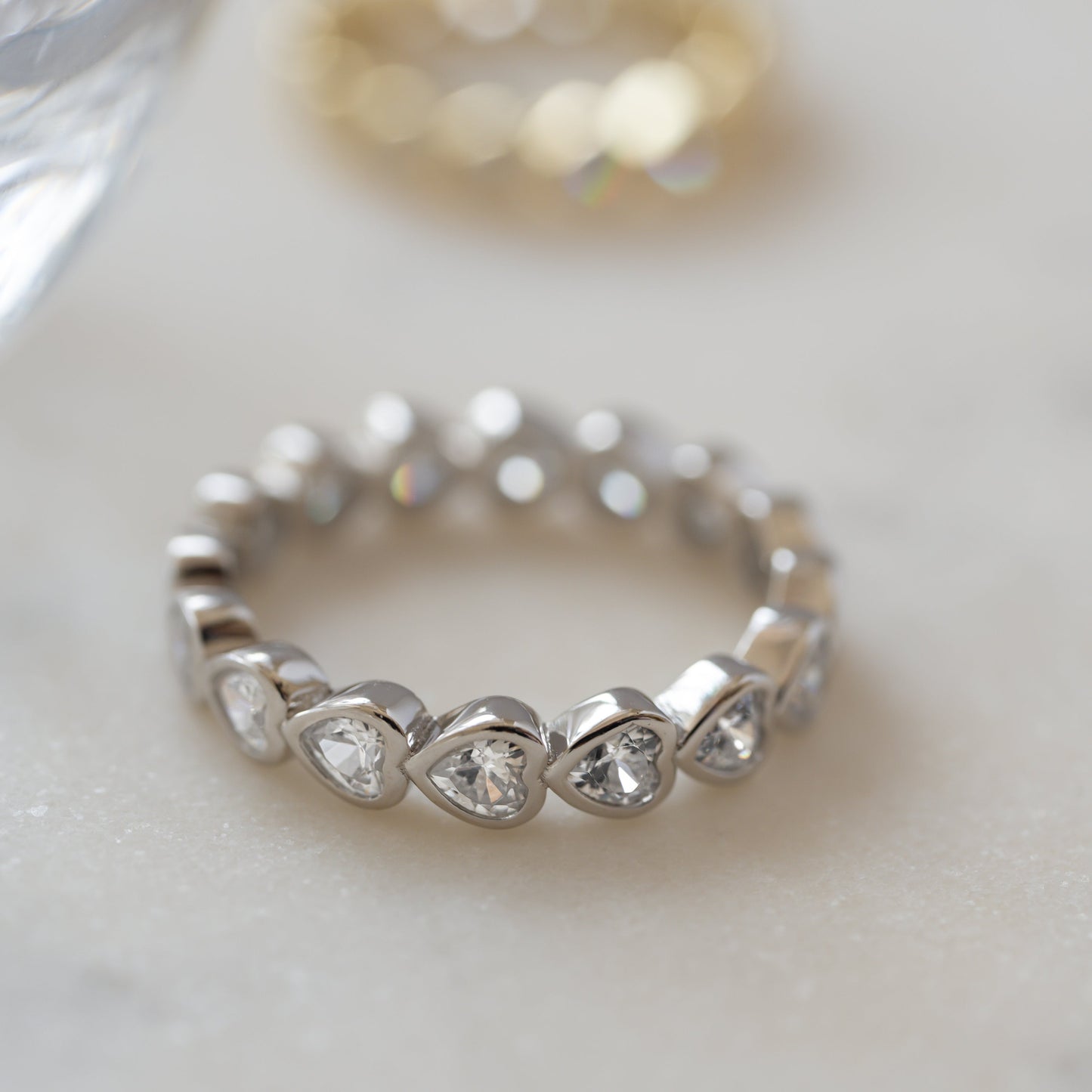 Eternity Heart Ring