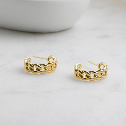 Small Chain Hoops