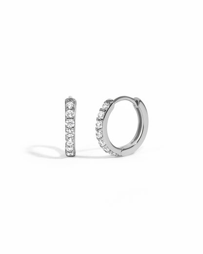 8mm Diamond Huggies (Multiple Sizes Available)
