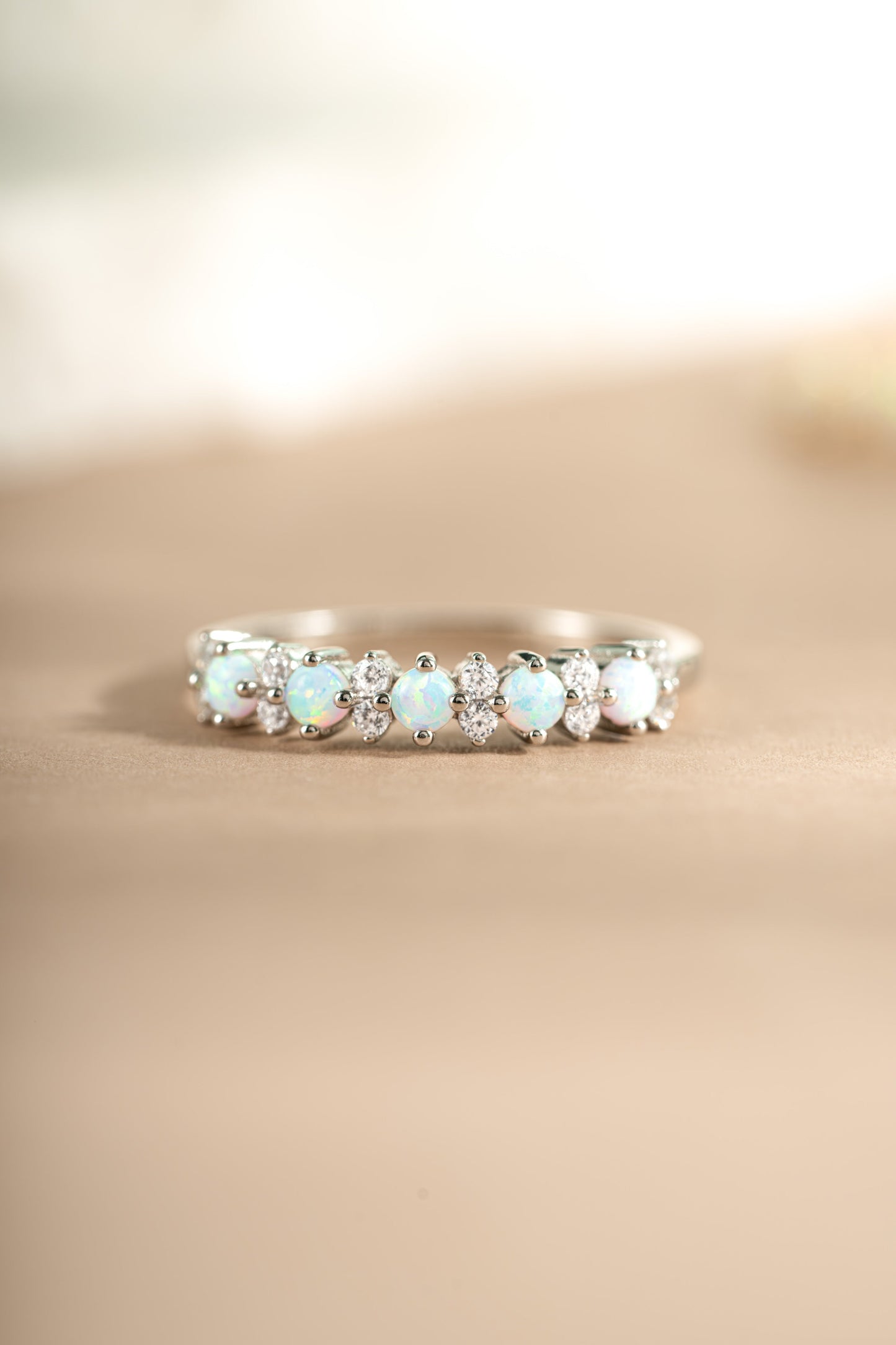 Opal Stephanie Stacking Ring