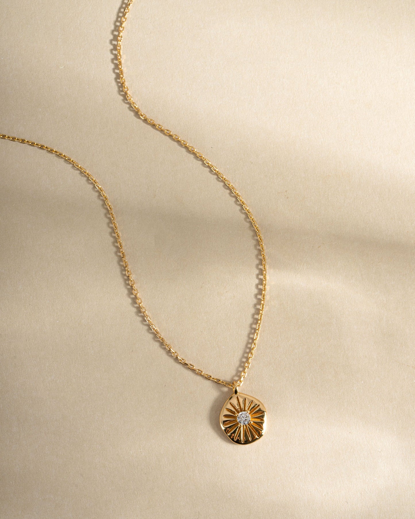 Sunburst Medallion Necklace