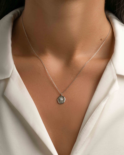 Sunburst Medallion Necklace
