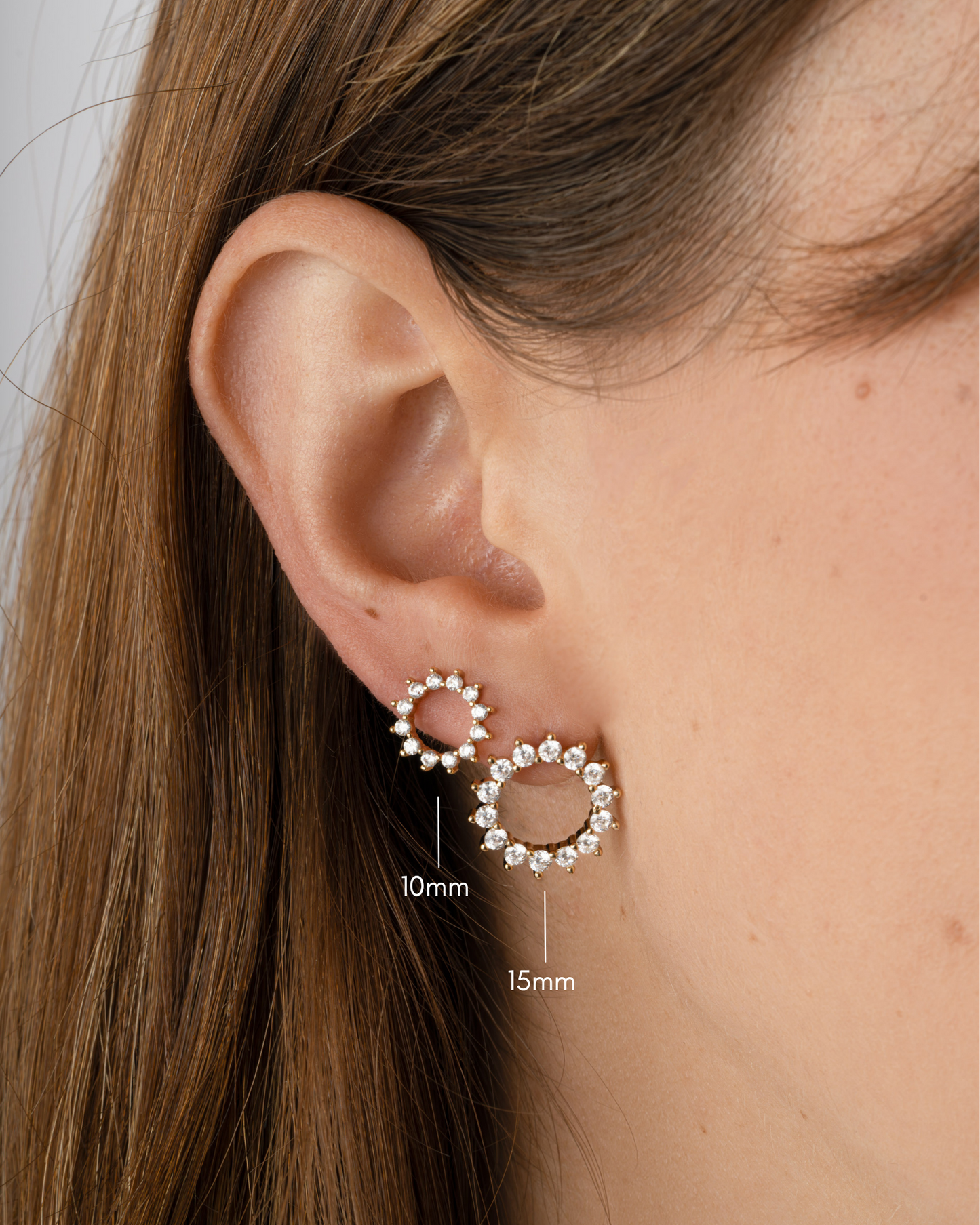 10mm Sunburst Studs