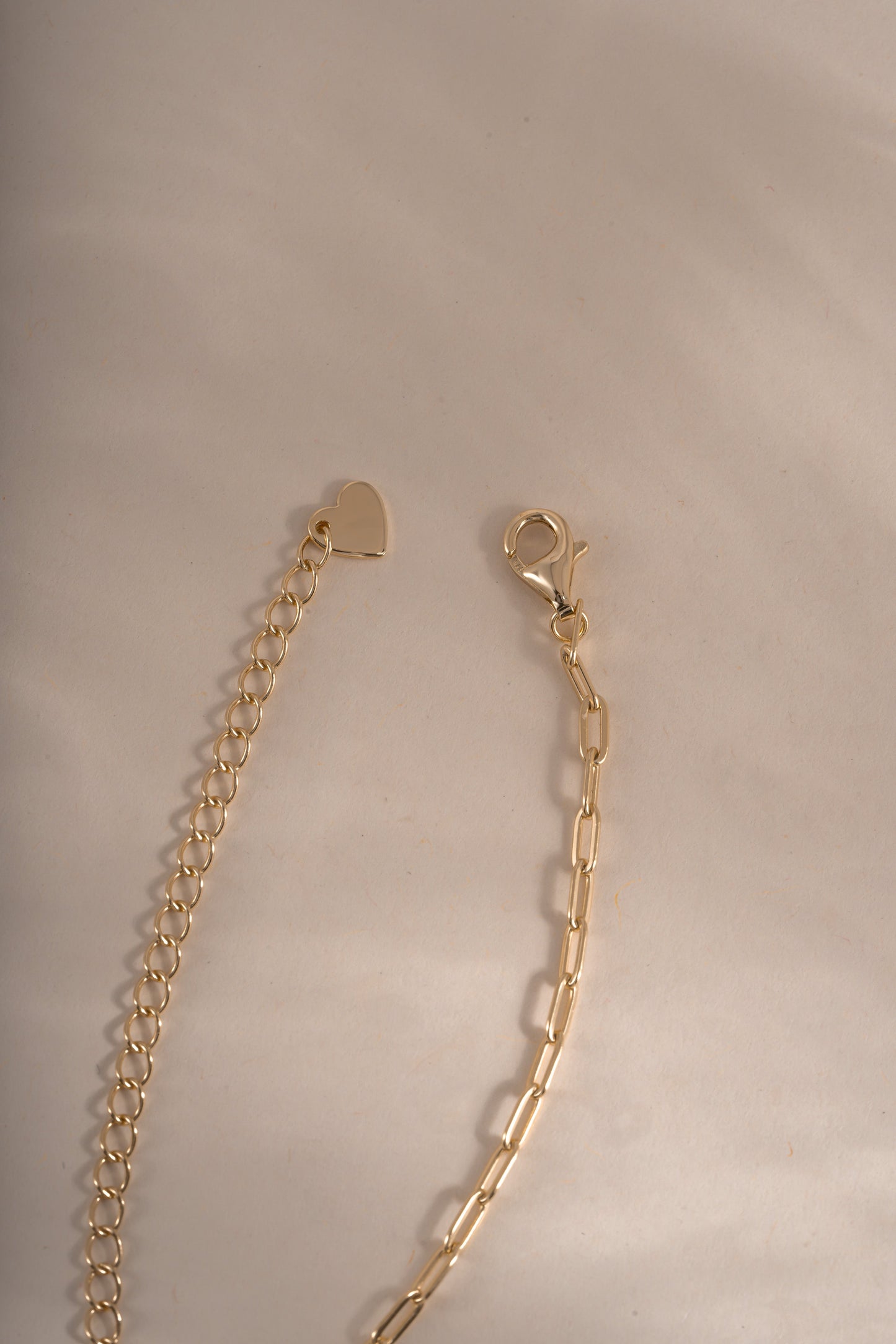 Tiny Link Paperclip Necklace