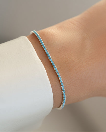 Turquoise Tennis Bracelet