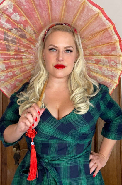 Katherine Green Tartan Swing Dress